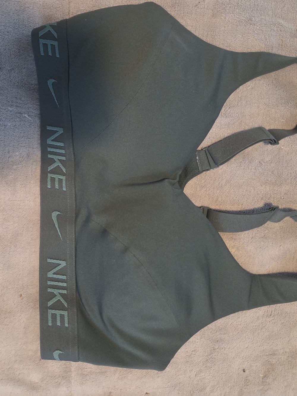 Nike Black Kids Sports Bra - Supportive Activewear